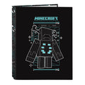 Capa A4 argolas Screen Minecraft