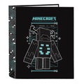 Capa A4 argolas Screen Minecraft