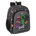 Mochila Graffiti Minecraft 38cm adaptável