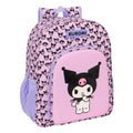 Mochila Kuromi Hello Kitty 38cm adaptável