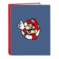 Capa A4 argolas Super Mario