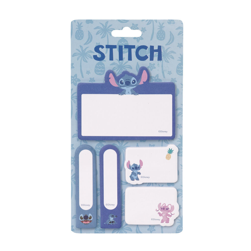 Conjunto de Post-it da Stitch