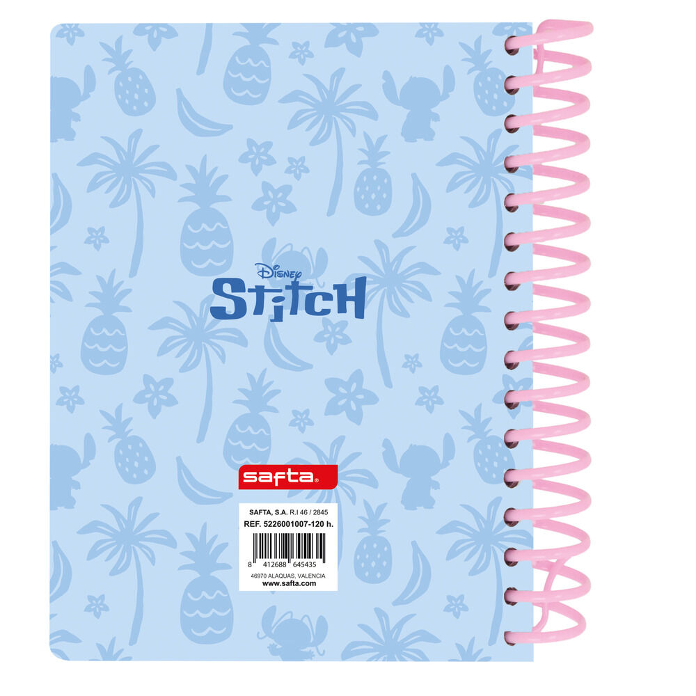Caderno A5 Squishy Stitch Disney