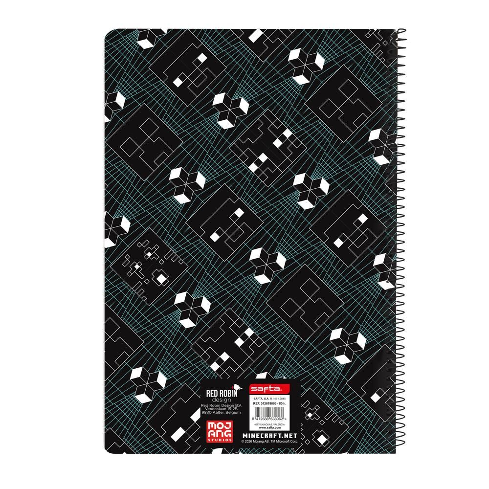 Caderno A4 Screen Minecraft (variados)