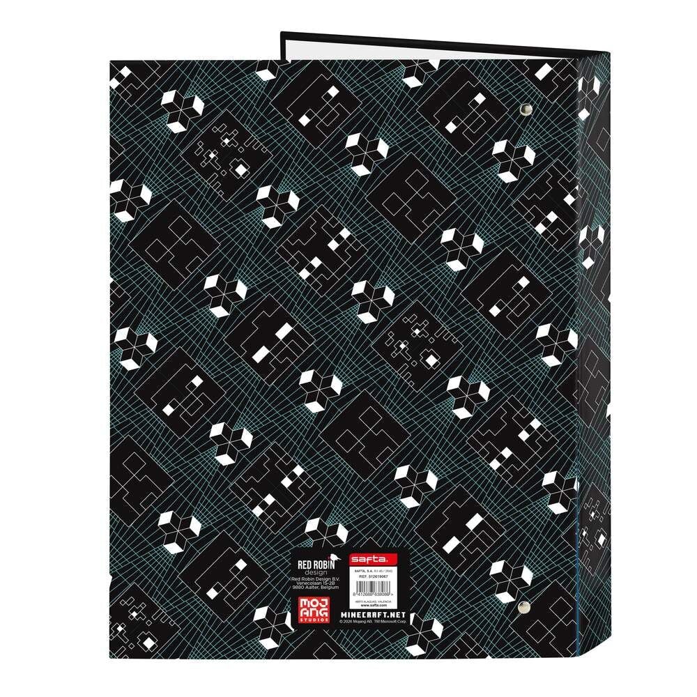 Capa A4 argolas Screen Minecraft