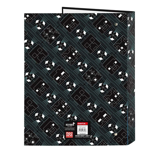 Capa A4 argolas Screen Minecraft