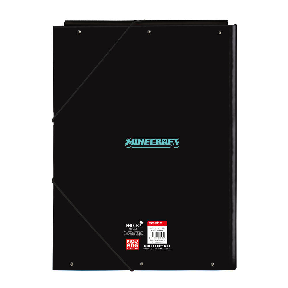 Capa A4 Screen Minecraft