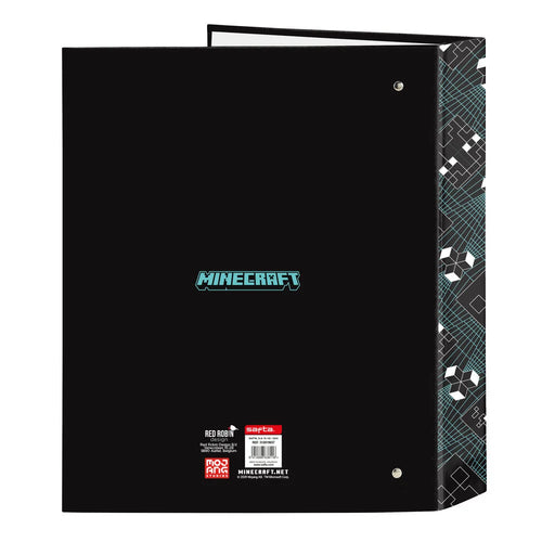 Capa A4 argolas Screen Minecraft
