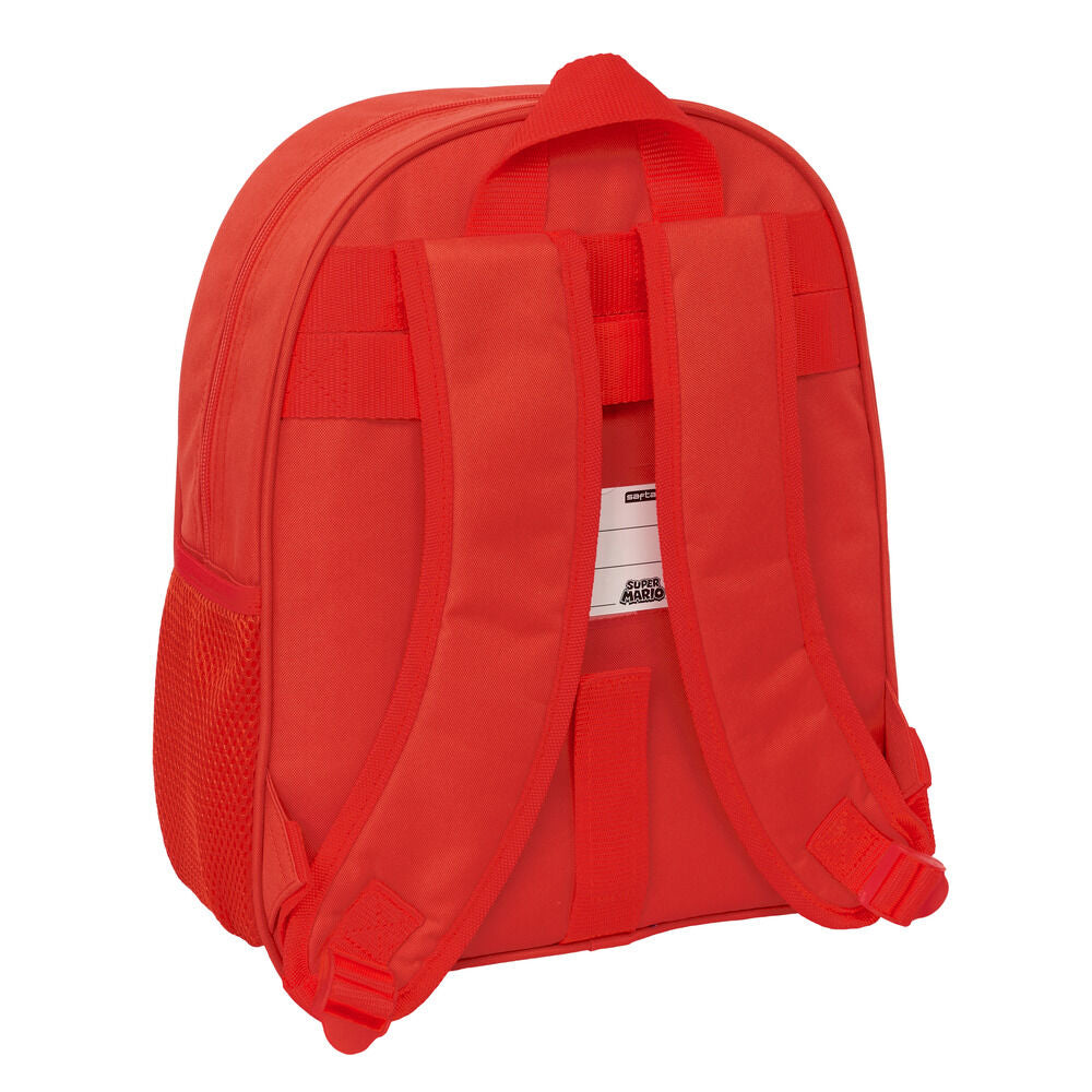 Mochila Super Mario adaptável 34cm
