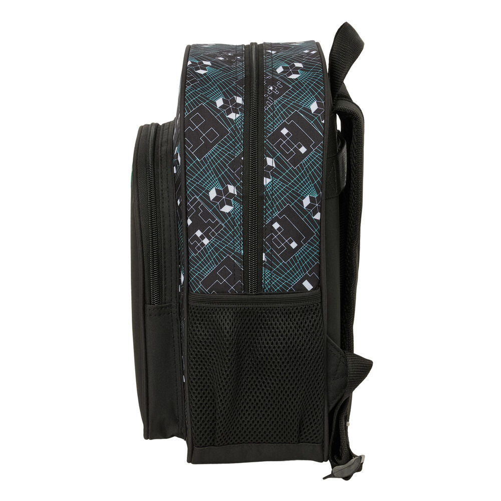 Mochila Screen Minecraft 34cm adaptável