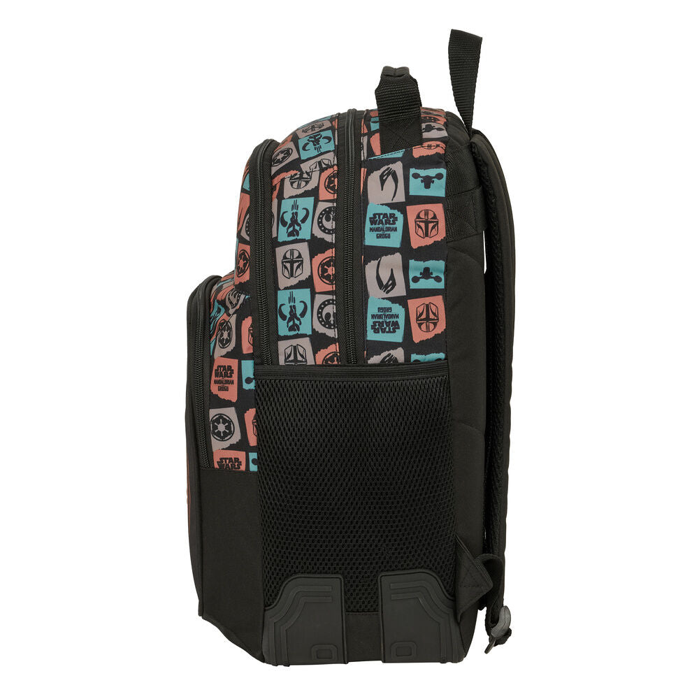 Mochila Mandalorian & Grogu Star Wars 42cm adaptável