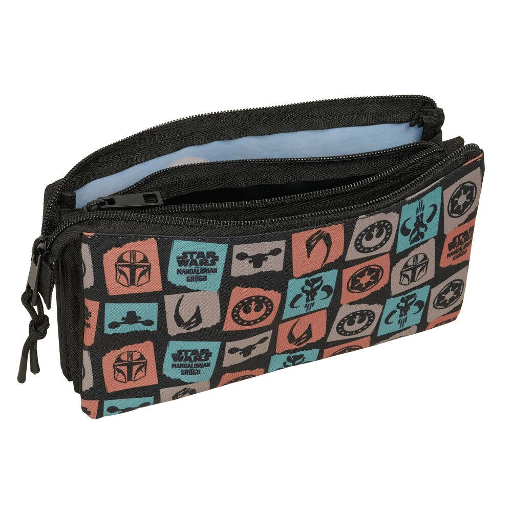 Estojo triplo Mandalorian & Grogu Star Wars