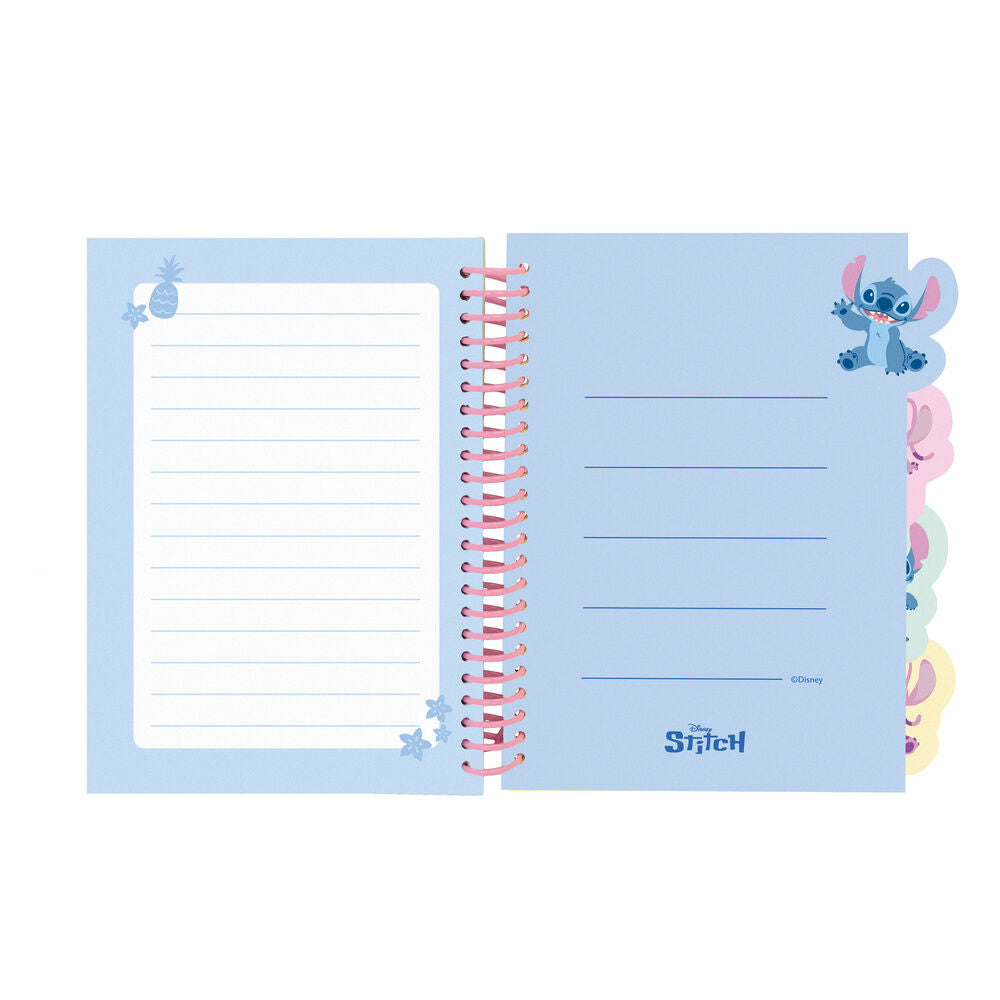 Caderno A5 Stitch Disney