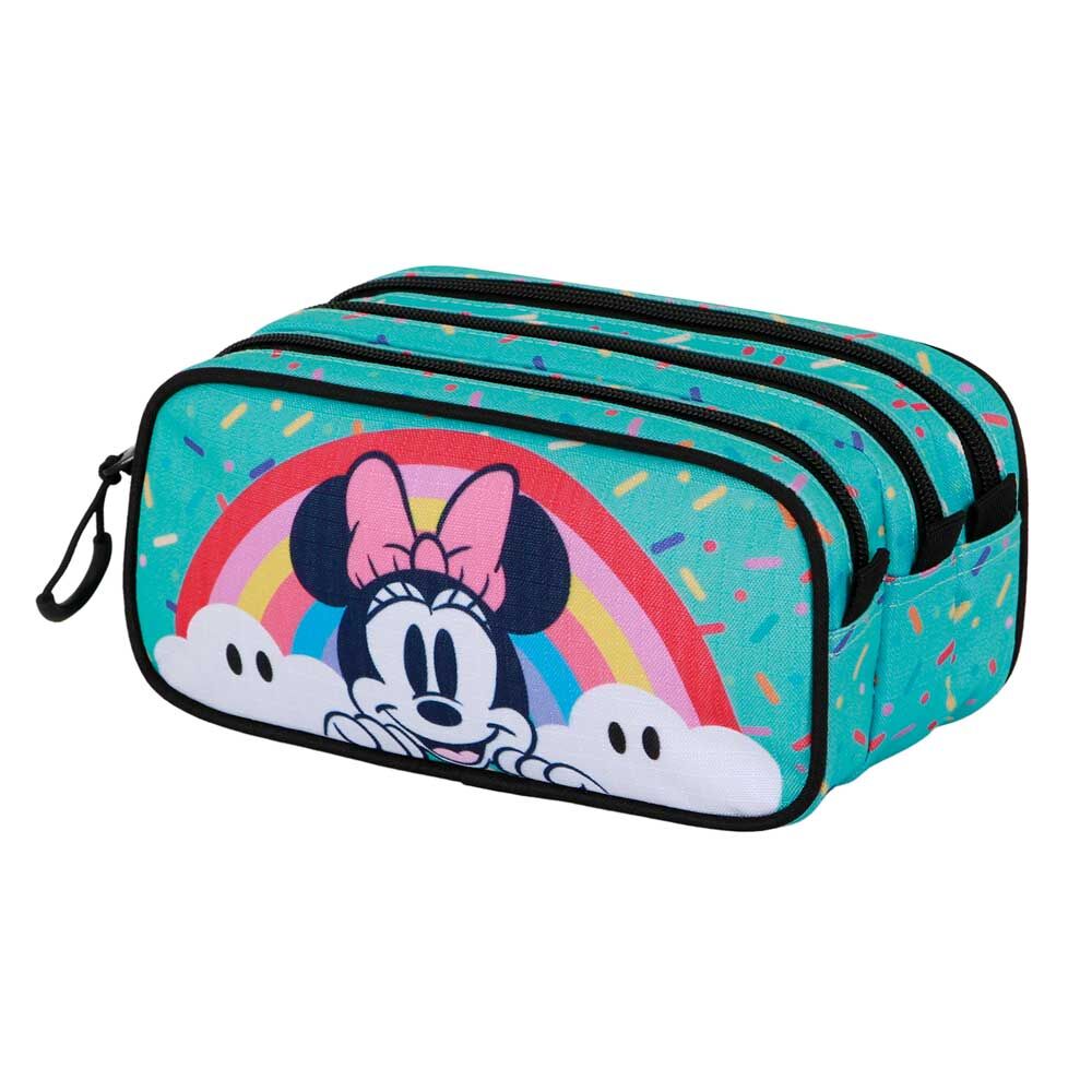 Estojo triplo Minnie Disney