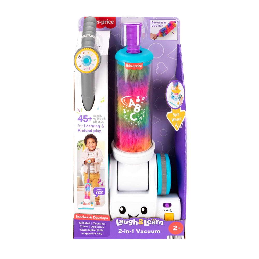 Aspirador 2 em 1 Fisher-Price Rir e Aprender