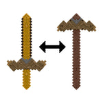 Espada e Picareta Transformável Minecraft