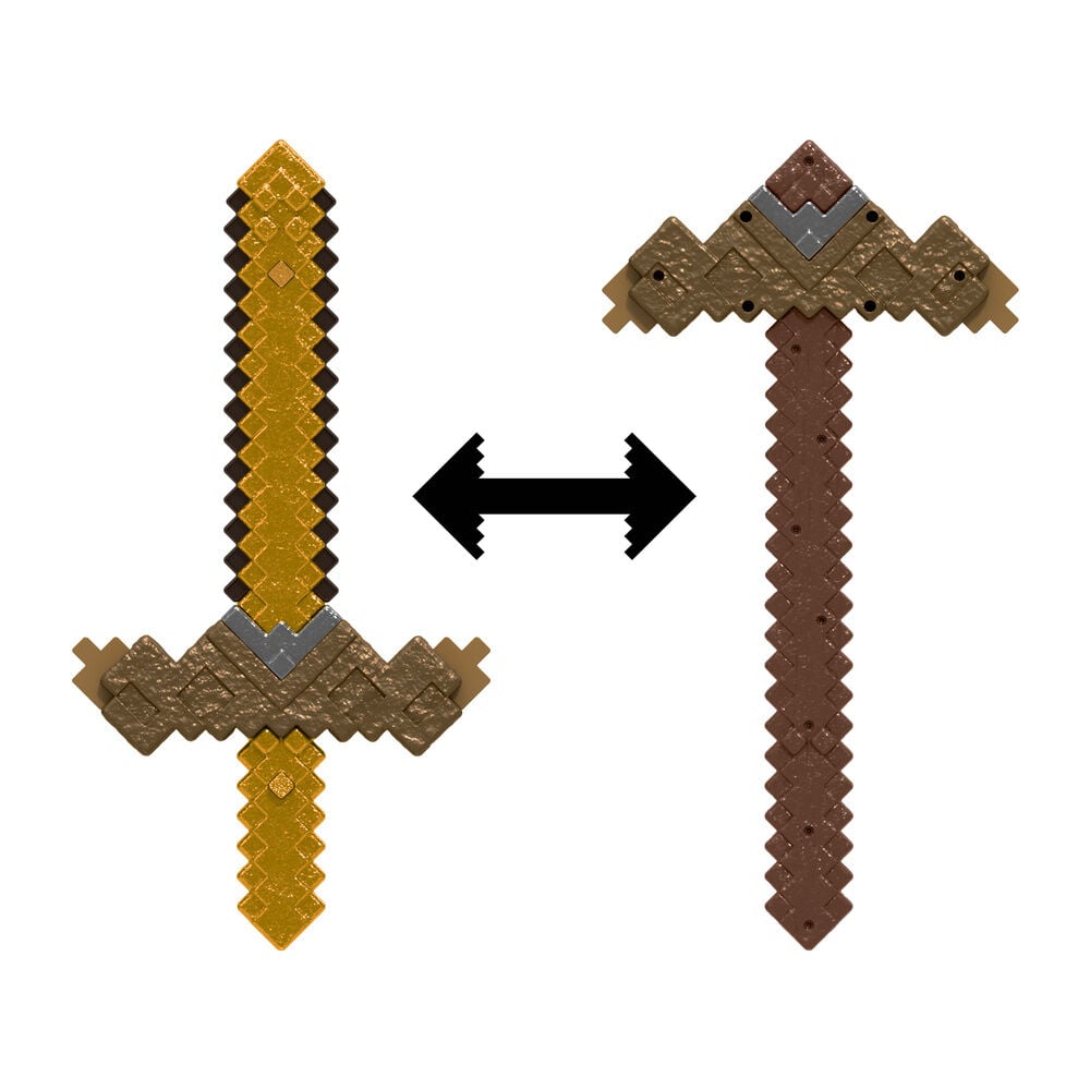 Espada e Picareta Transformável Minecraft