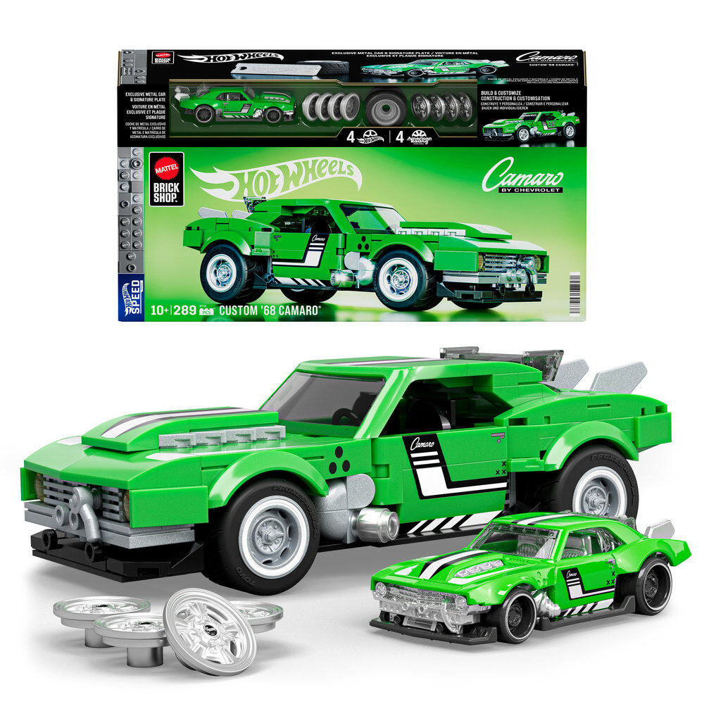 Set de construcción Speed 68 Custom Camaro Hot Wheels