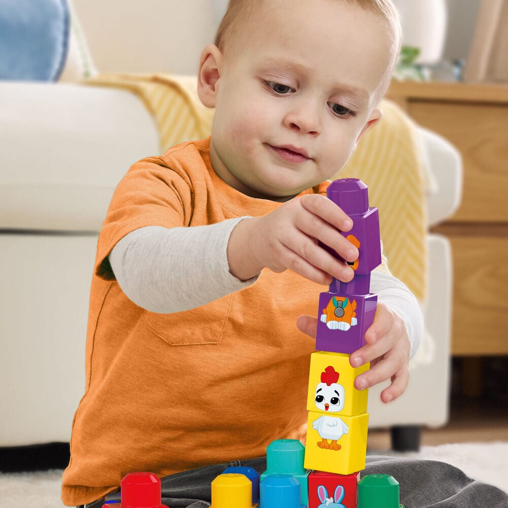 Trator com Animais de Encaixar MEGA BLOKS – 30 Peças – imagem 4