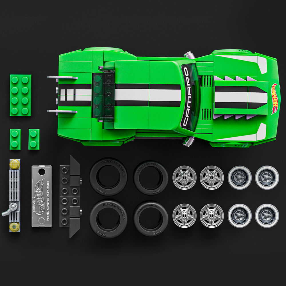 Set Construção Speed 68 Custom Camaro Hot Wheels