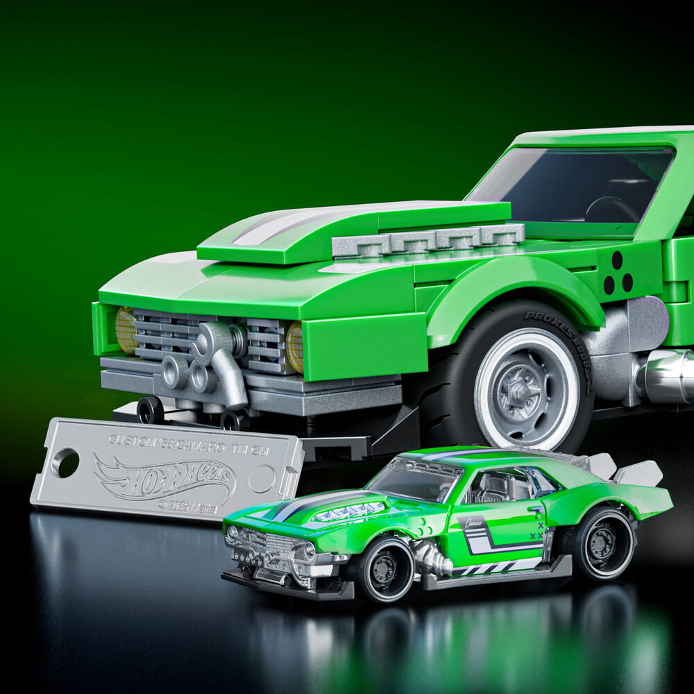 Set Construção Speed 68 Custom Camaro Hot Wheels