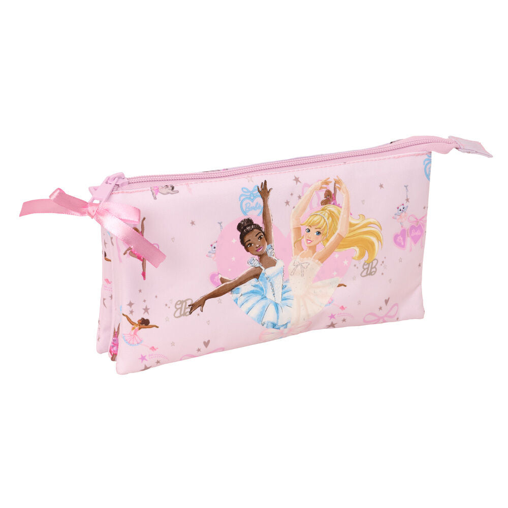 Estojo triplo Ballet Barbie