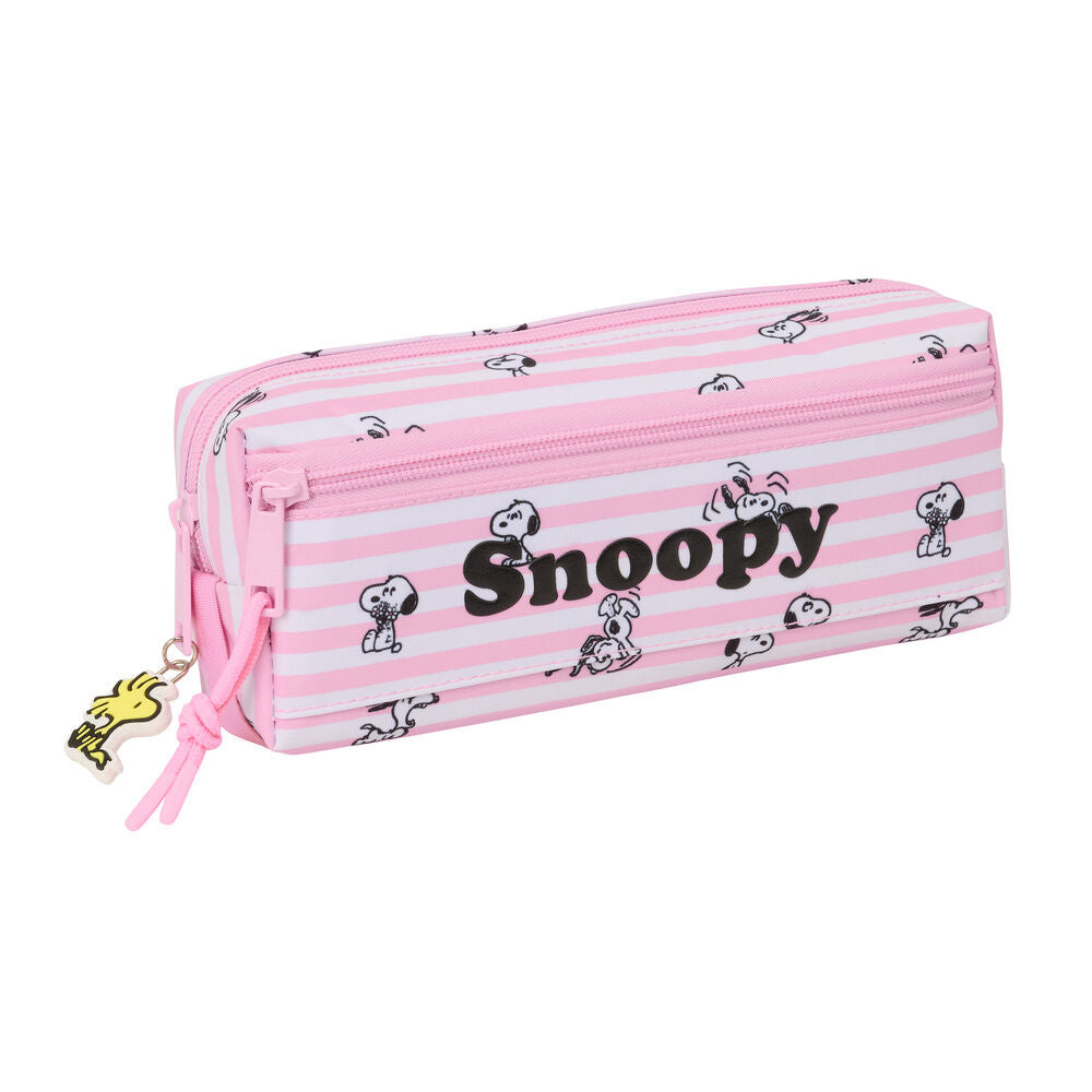Estojo triplo Snoopy