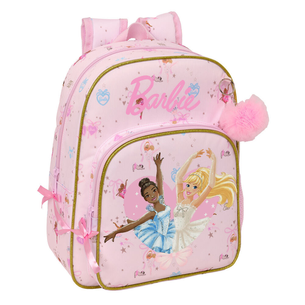 Mochila Ballet Barbie 34cm adaptável
