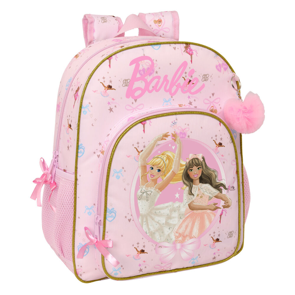 Mochila Ballet Barbie 38cm adaptável