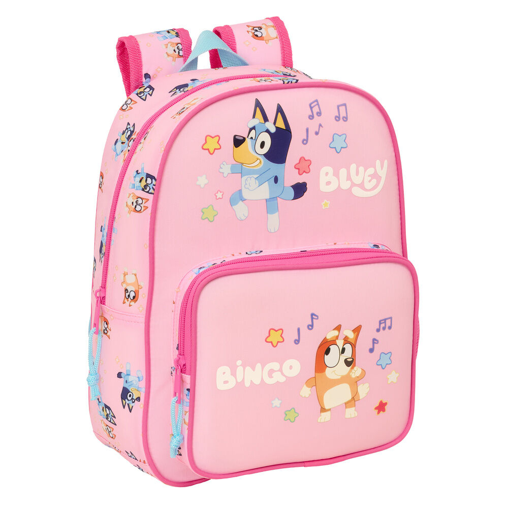 Mochila Dance Bluey 34cm adaptável