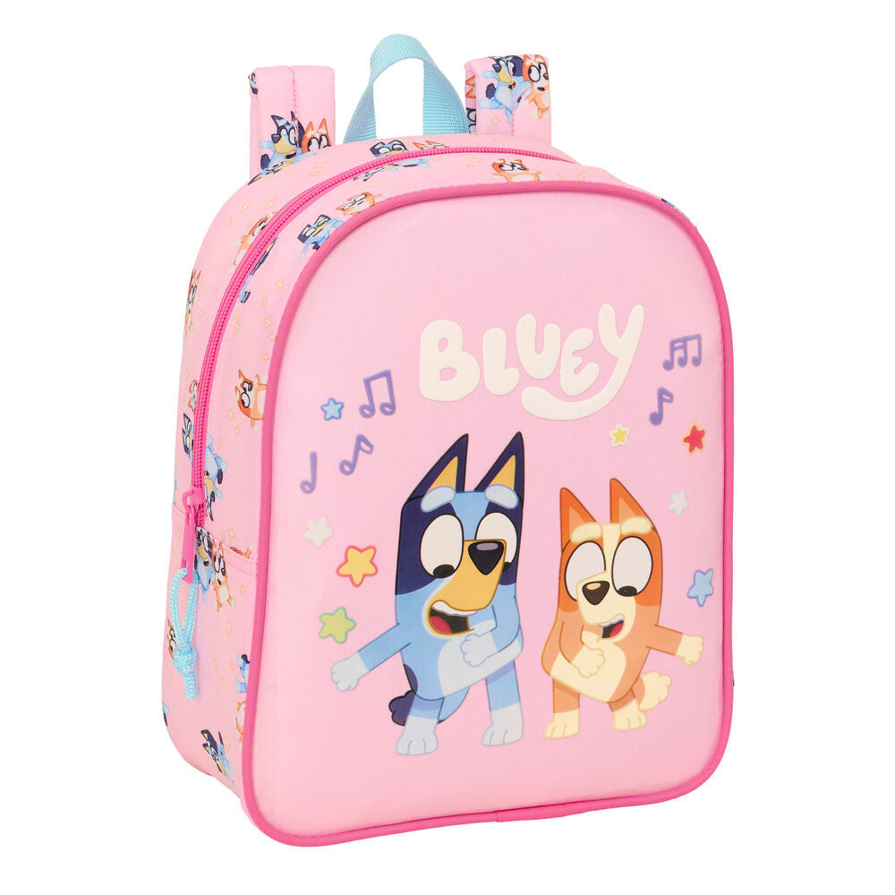 Mochila Dance Bluey 27cm adaptável