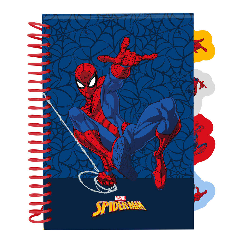 A5 Spiderman Marvel Notebook