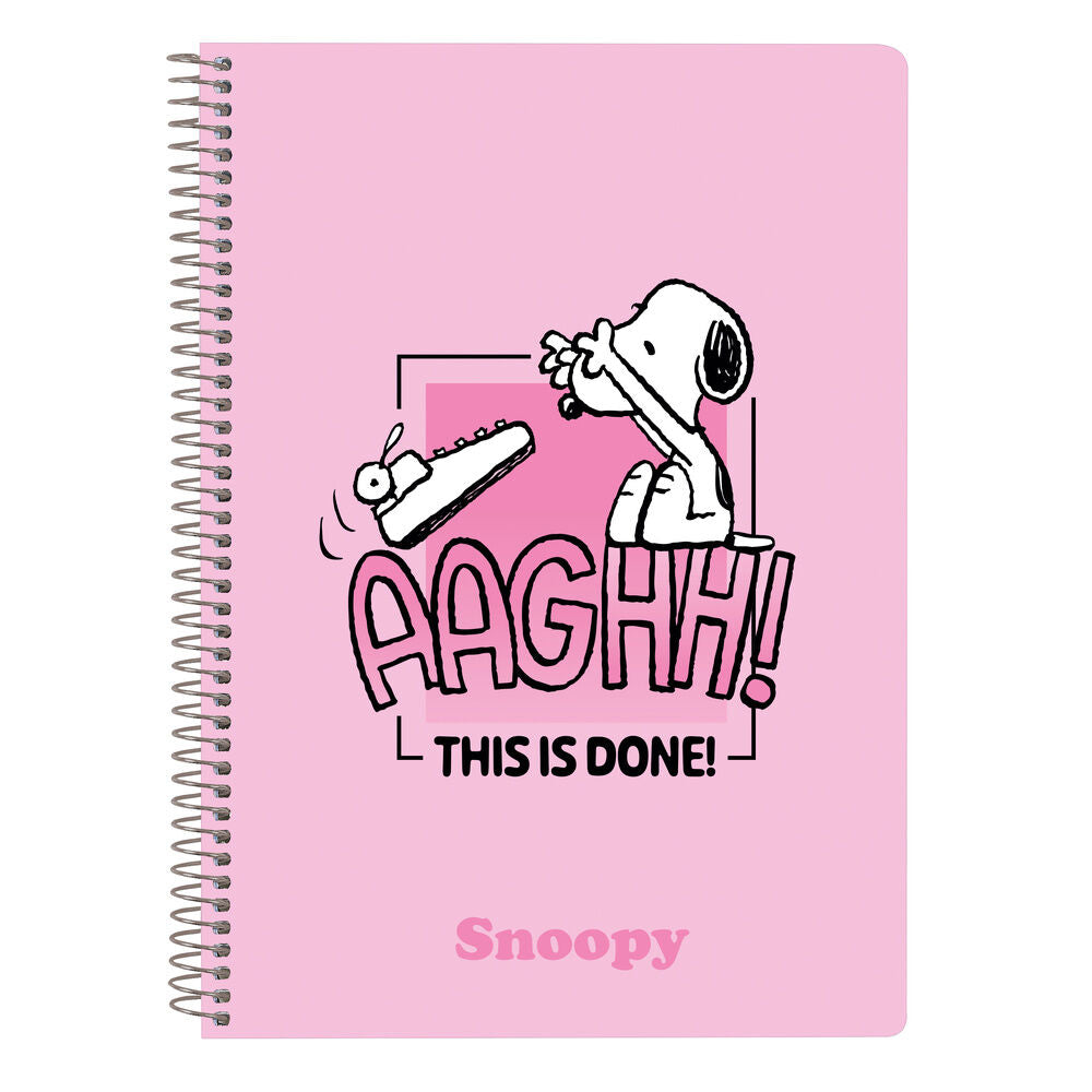 Caderno A5 Snoopy