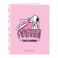 Capa A4 anillas Snoopy