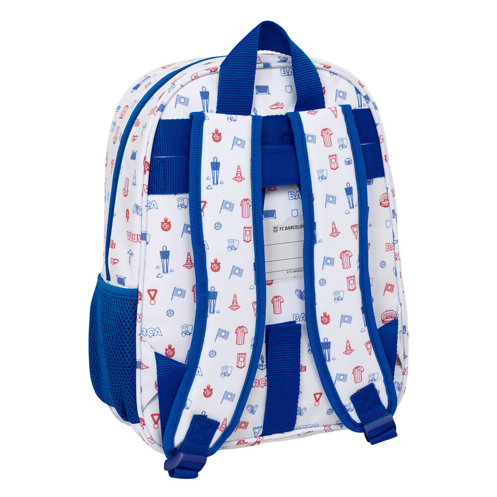 Mochila Baby F.C. Barcelona 34cm adaptável