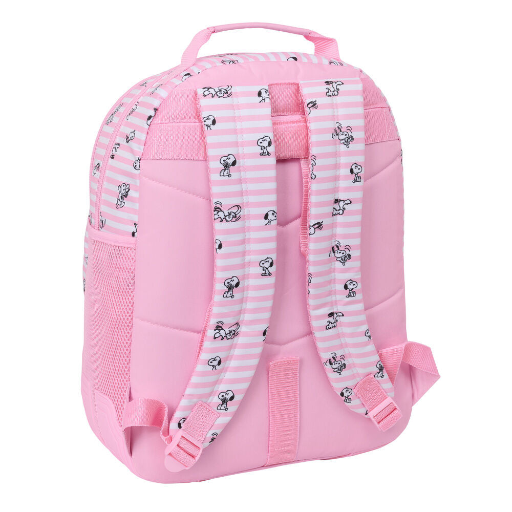 Mochila Snoopy 42cm adaptável