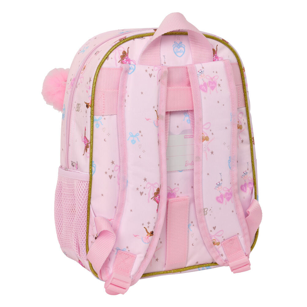 Mochila Ballet Barbie 34cm adaptável