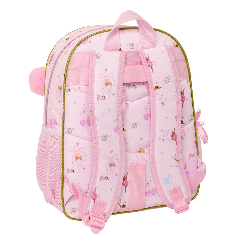 Mochila Ballet Barbie 38cm adaptável