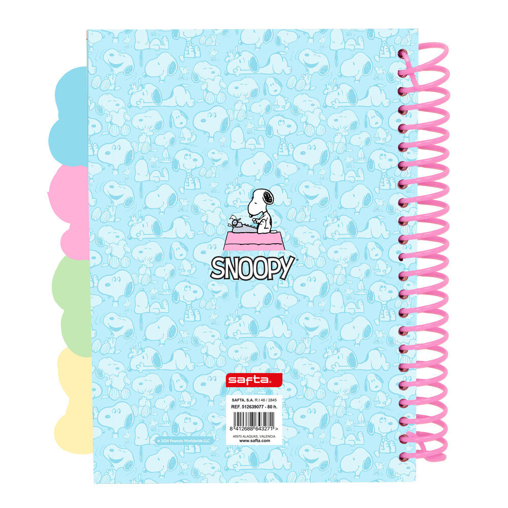 Caderno A5 Snoopy