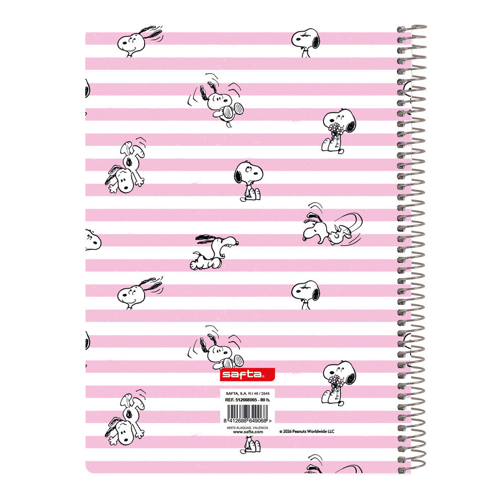 Caderno A5 Snoopy