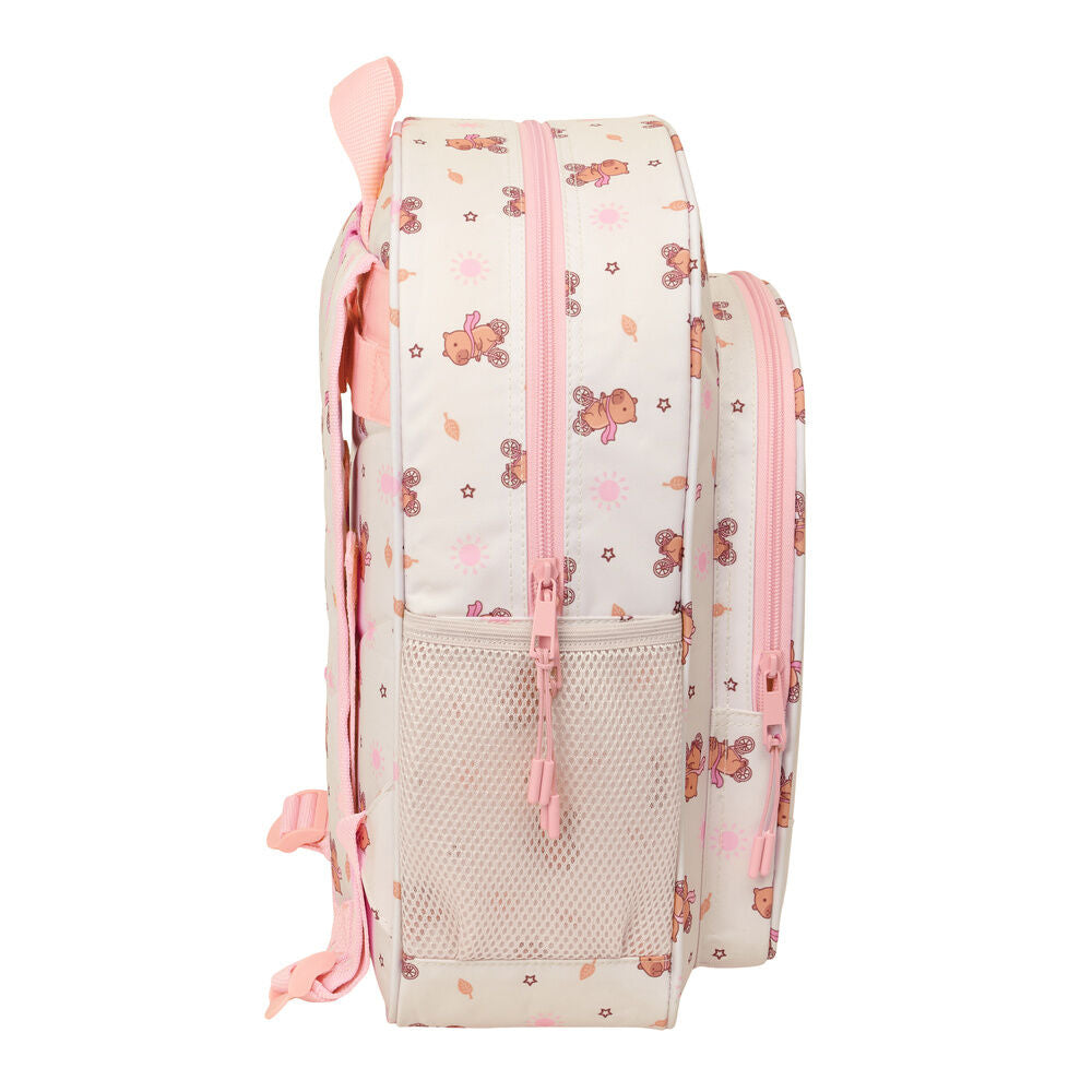 Mochila Capibara 38cm adaptável