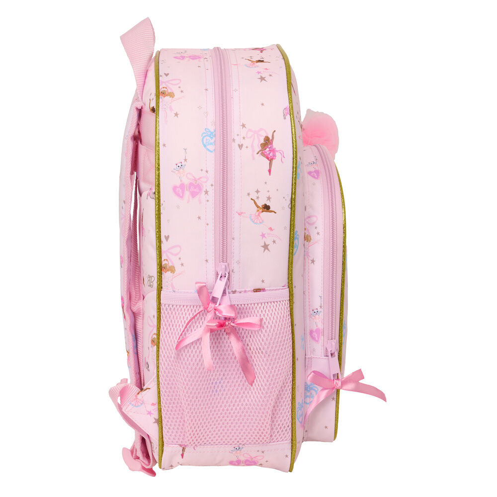 Mochila Ballet Barbie 38cm adaptável
