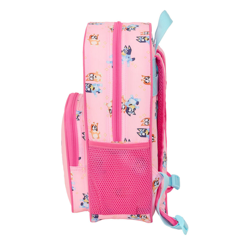 Mochila Dance Bluey 34cm adaptável