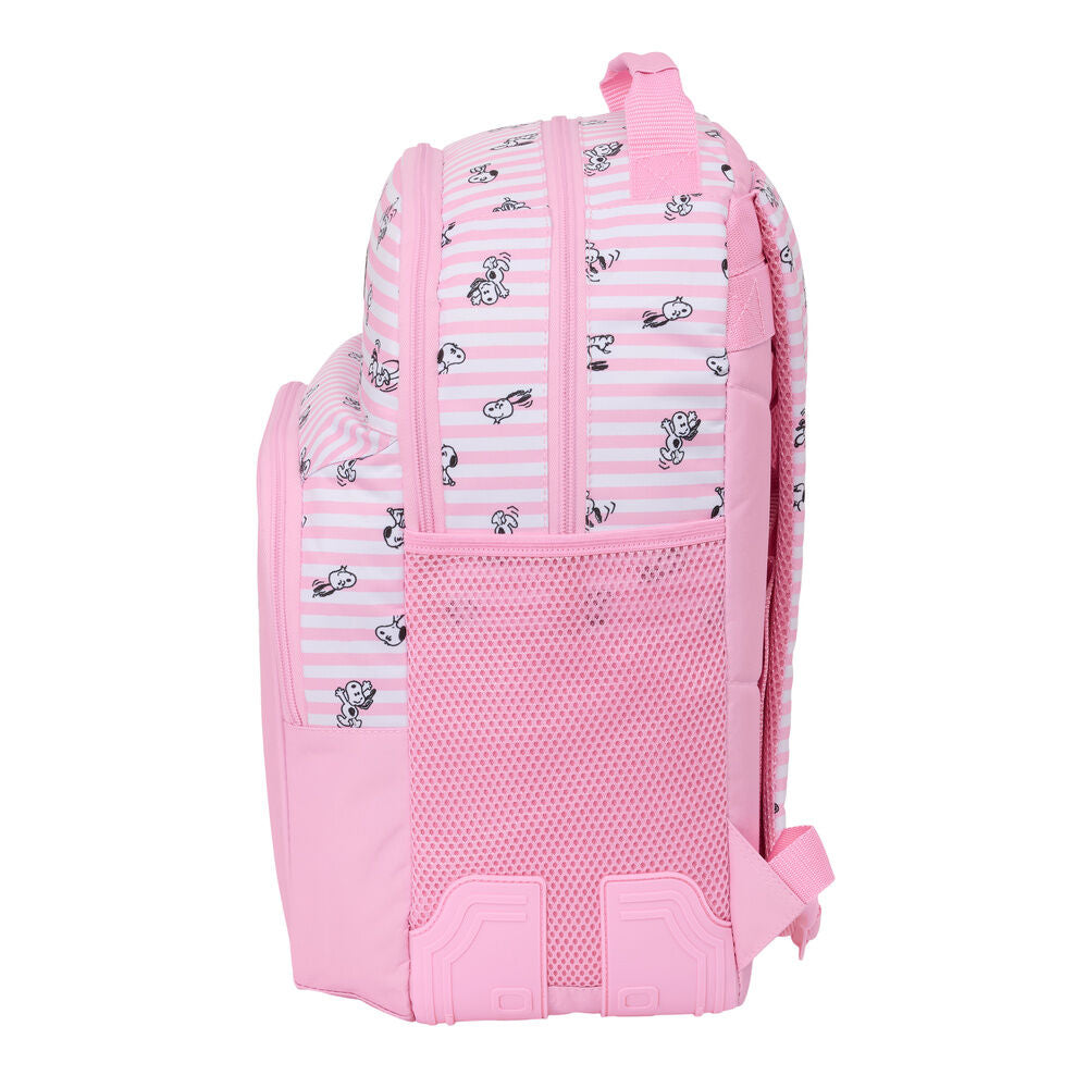 Mochila Snoopy 42cm adaptável