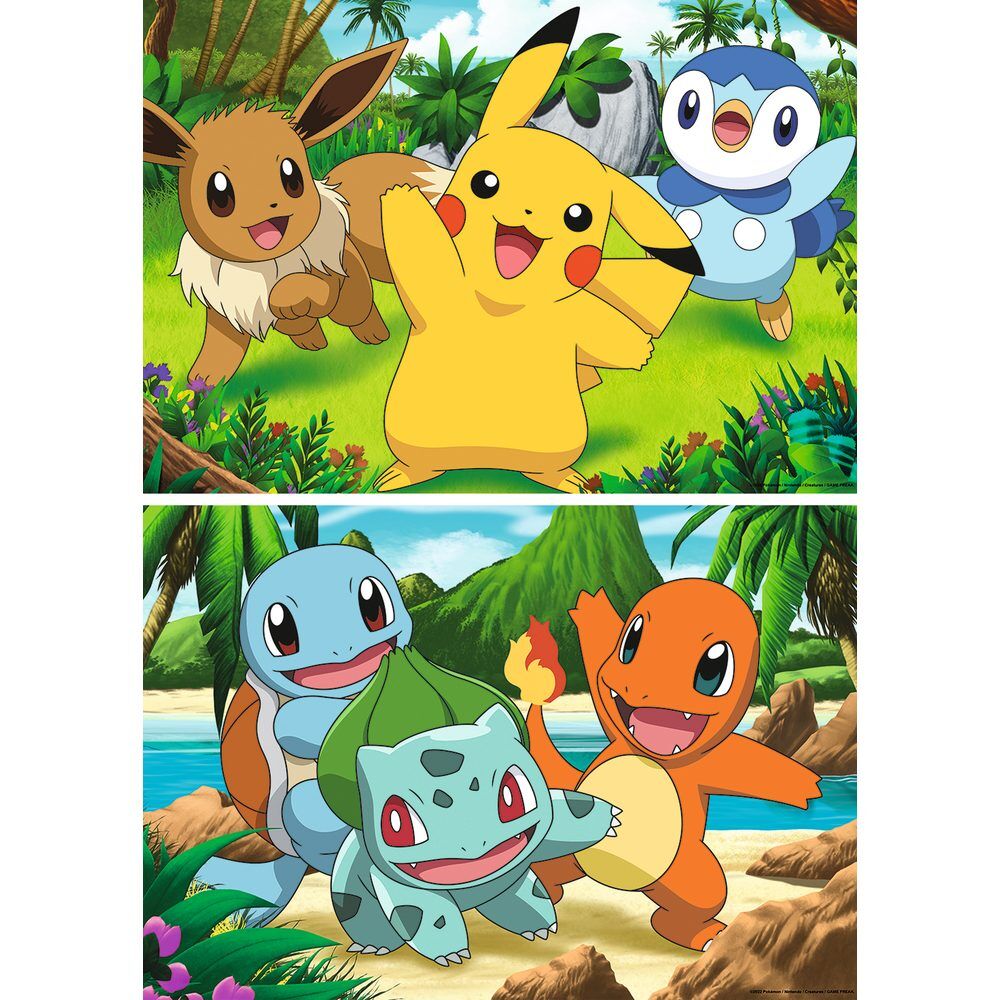 Puzzle Pokemon 2x24 peças