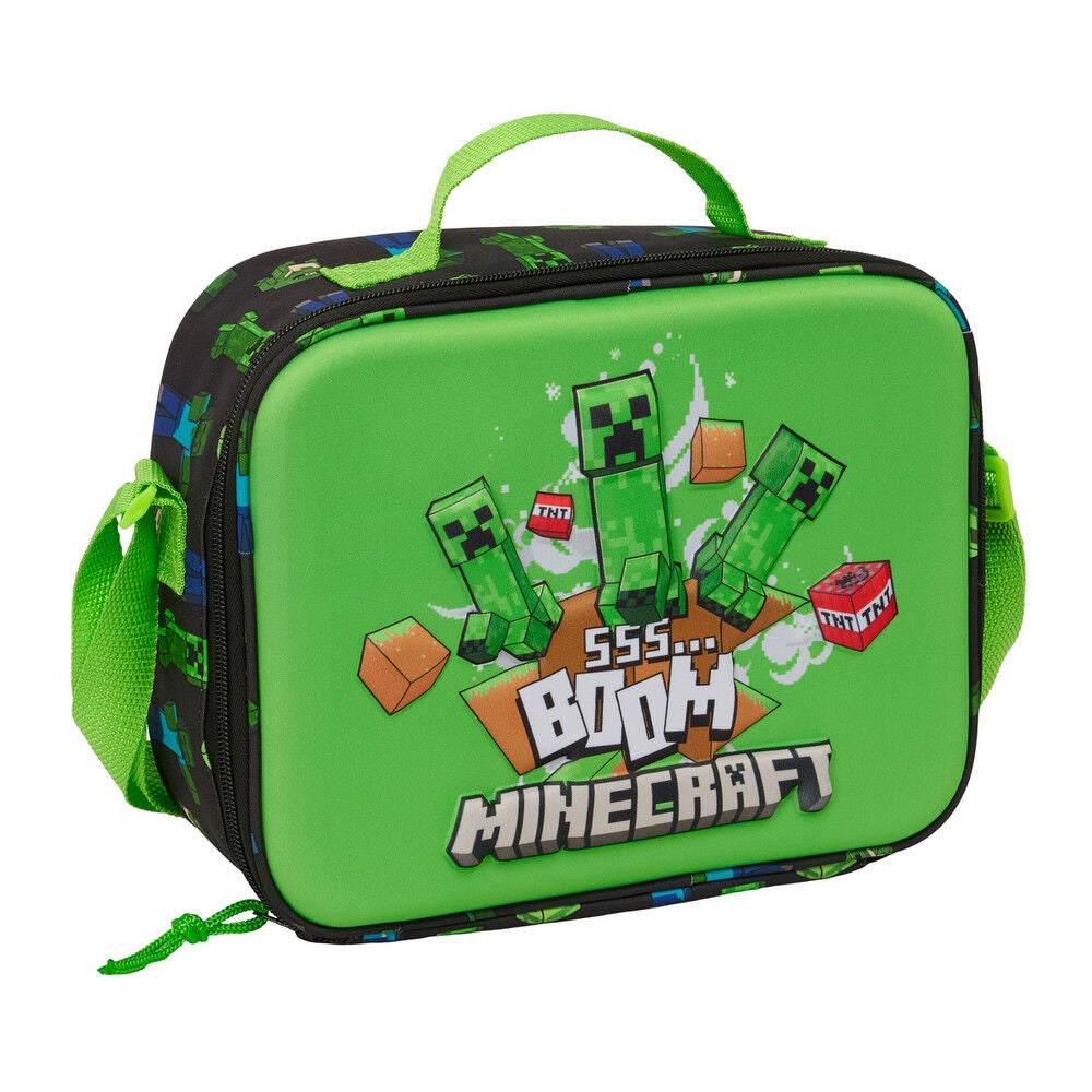 Lancheira térmica 3D Minecraft