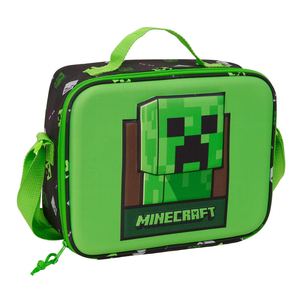 Lancheira térmica 3D Minecraft