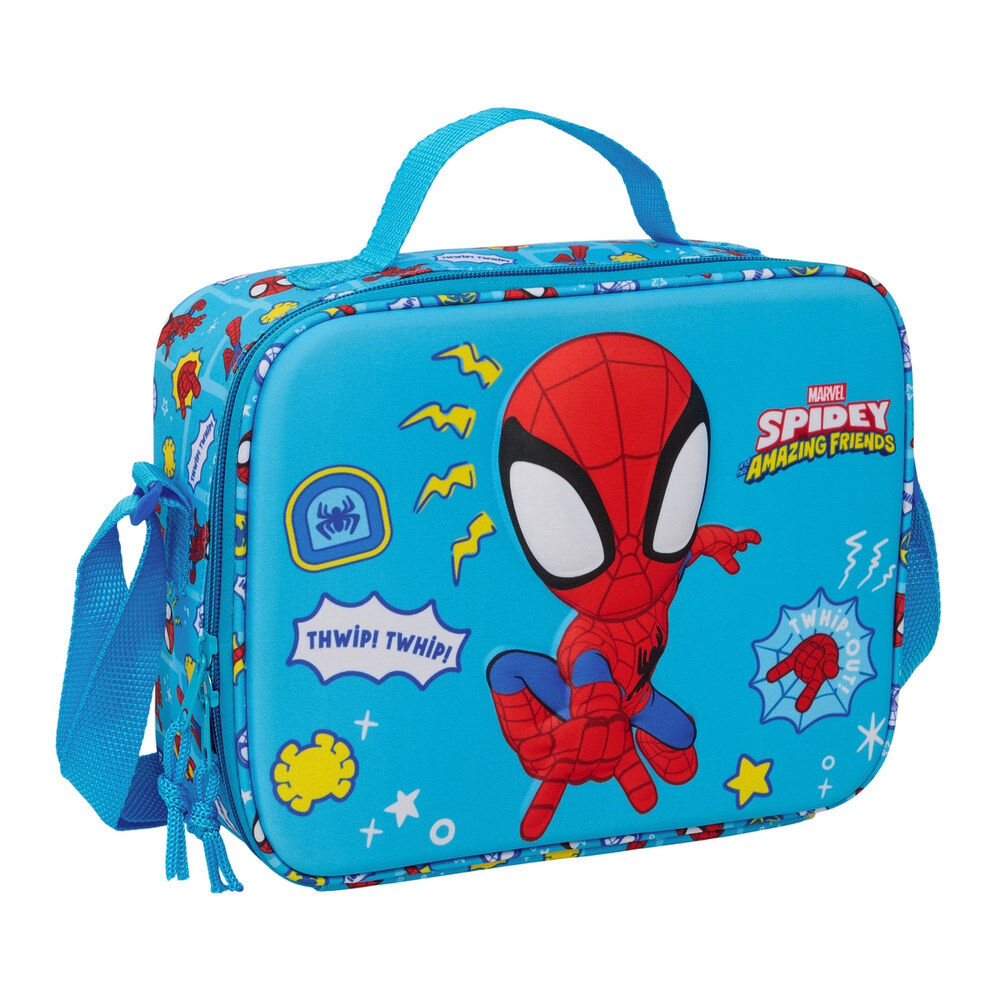 Lancheira térmica 3D Spidey Marvel