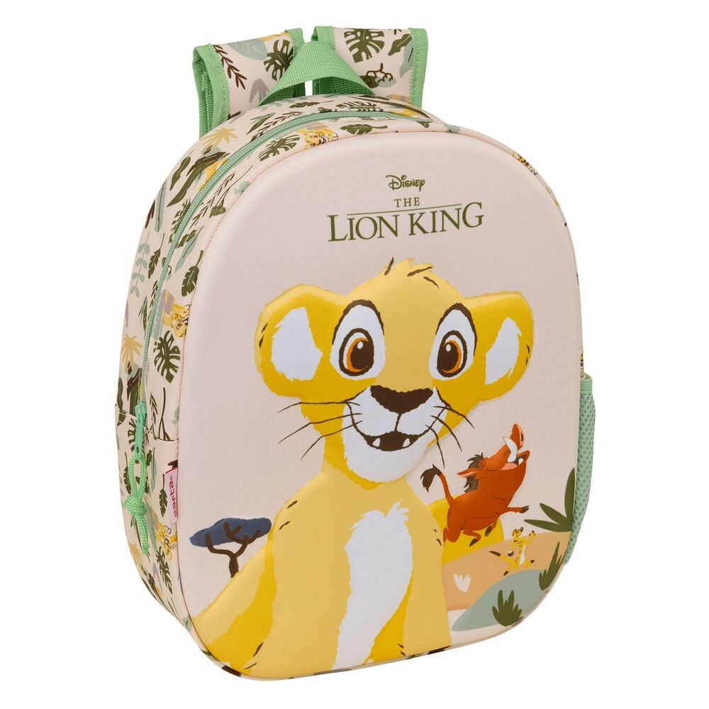 Mochila 3D Rei Leão Disney 33cm