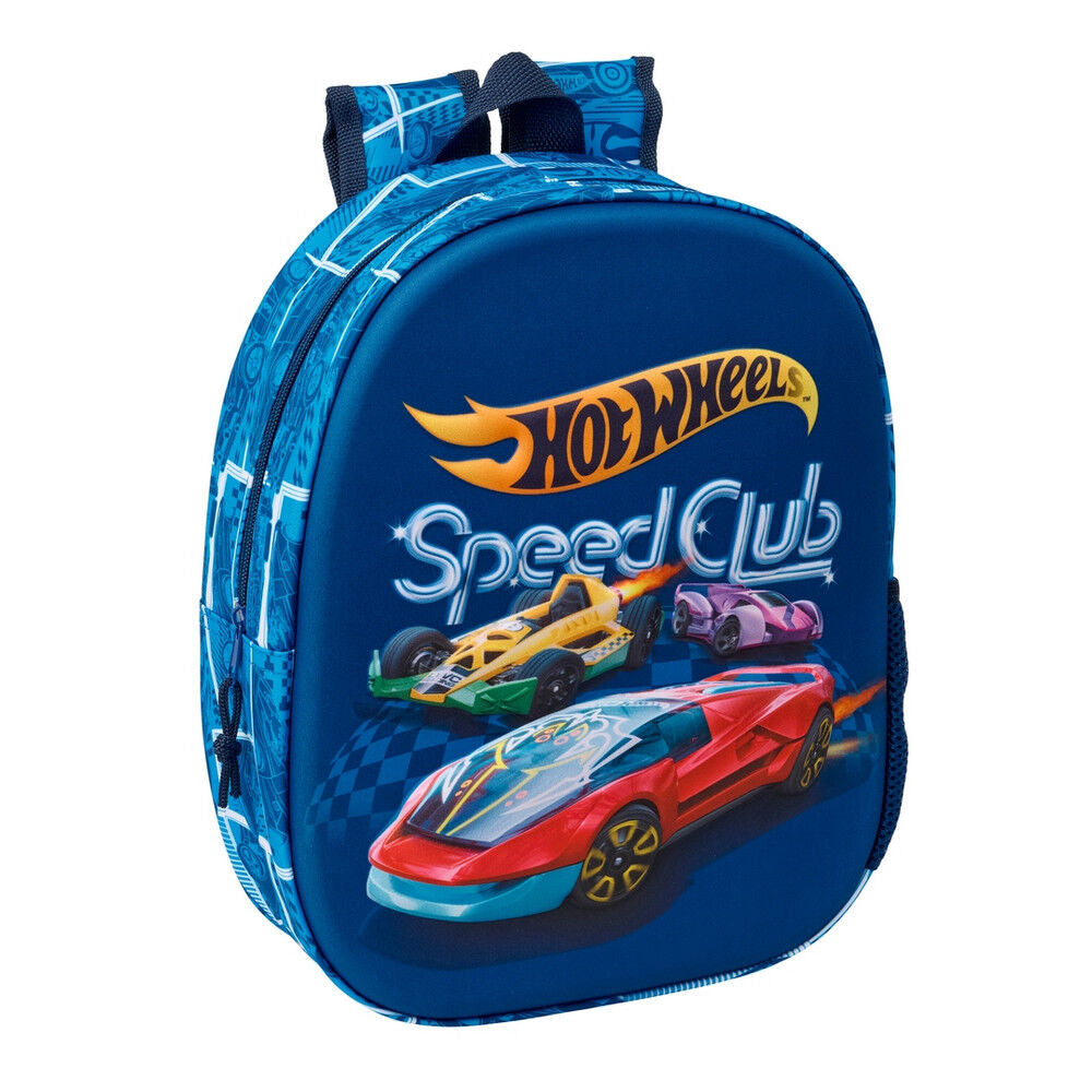 3D Hot Wheels Backpack 33cm